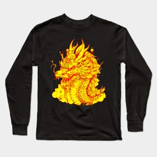 Golden dragon Long Sleeve T-Shirt